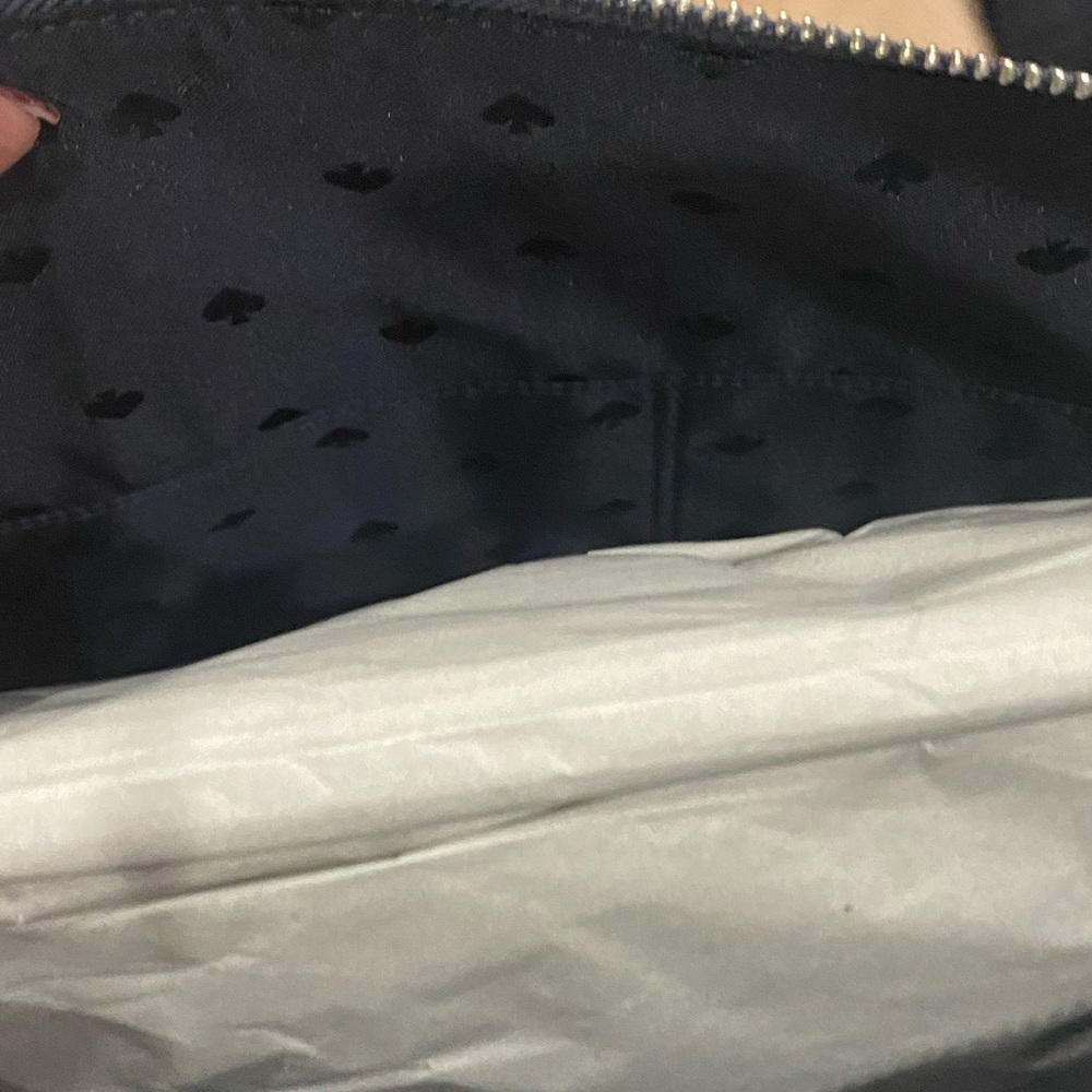 Kate spade Lola glitter large navy tote - Picture 6 of 7